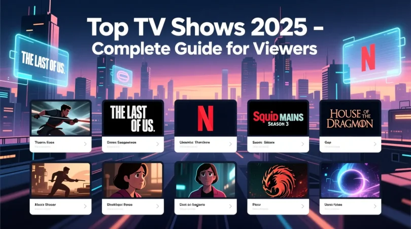 Top TV Shows 2025 – Complete Guide for Viewers